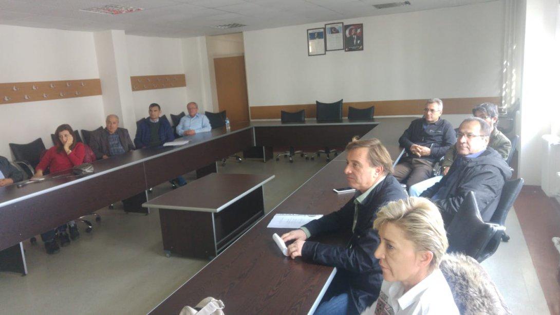 Özel MTSK eğitim personeli ile bilgilendirme toplantısı yapıldı.