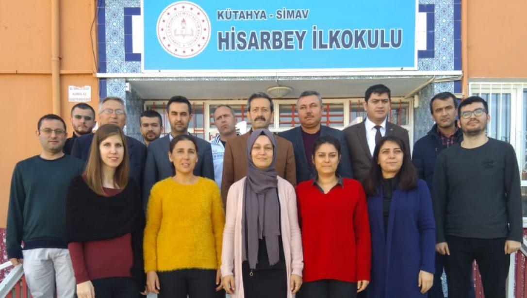 Simav İlçe Milli Eğitim Müdürümüz Mehmet ŞİRİKÇİ ve şube müdürü Rasul ÇATAL Hisarbey ilkokuluna ziyaret gerçekleştirdi.