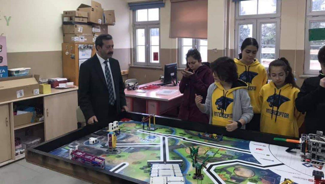 Simav Osmanbey Ortaokulumuz Robotik Kulübü İnterceptor Takımından Büyük Başarı