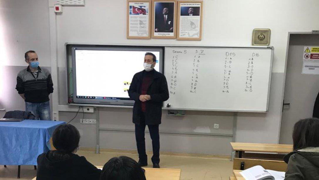 İlçe Milli Eğitim Müdürümüz Mehmet Şirikçi Destekleme ve Yetiştirme kurslarını ziyaret etti.