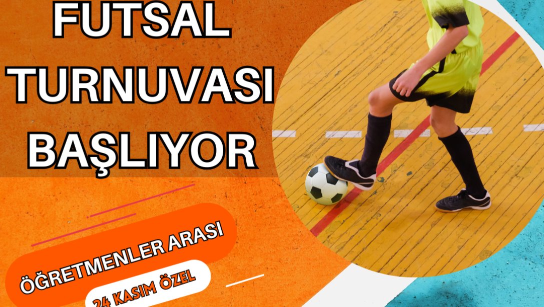 Müdürlüğümüzce 24 Kasım Öğretmenler Günü kapsamında düzenlediğimiz Futsal Turnuvamız başladı. 